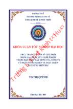 Thực trạng và một số giải pháp nâng cao năng lực cạnh tranh trong đấu thầu xây dựng của công ty cổ phần công nghiệp và phát triển xây dựng miền bắc