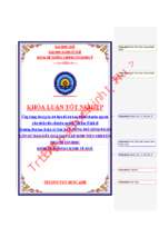 Ứng dụng khai phá dữ liệu để dự báo điểm chuyên ngành của sinh viên chuyên ngành tin học kinh tế, trường đại học kinh tế huế