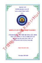 Tình hình đầu tư phát triển hệ thống công trình thủy lợi tại công ty trách nhiệm hữu hạn một thành viên khai thác thủy lợi tỉnh quảng nam giai đoạn 2016 2018