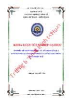 Tìm hiểu kế toán doanh thu và xác định kết quả kinh doanh tại công ty cổ phần xây dựng giao thông thừa thiên huế