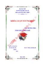 Tín dụng hộ nghèo tại ngân hàng chính sách xã hội thị xã hương trà, tỉnh thừa thiên huế