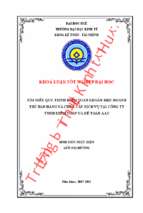 Tìm hiểu quy trình kiểm toán khoản mục doanh thu bán hàng và cung cấp dịch vụ tại công ty tnhh kiểm toán và kế toán aac