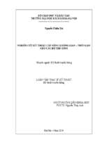 Nghiên cứu kỹ thuật cân bằng không gian   thời gian cho các bộ thu gns