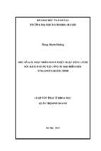 Một số giải pháp nhằm hoàn thiện hoạt động chăm sóc khách hàng tại công ty bảo hiểm shb vinacomin quảng ninh