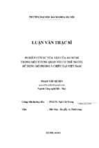 Nghiên cứu sự vừa vặn của áo sơ mi trong mối tương quan với cơ thể người, sử dụng mô phỏng 3 chiều tại việt nam