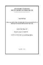 Nâng cao chất lượng tín dụng đối với doanh nghiệp vừa và nhỏ tại ngân hàng công thương việt nam 273674
