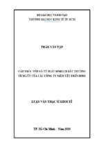 Cấu trúc vốn và tỷ suất sinh lợi bất thường tích lũy của các công ty niêm yết trên hose