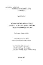 Nghiên cứu quy trình kỹ thuật nuôi cấy tế bào gốc mô mỡ trên nền màng polymer sinh học phb