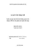 Nghiên cứu quá trình triển khai hệ thống quản lý chất lượng iso 9001 tại viện nghiên cứu và phát triển vùng