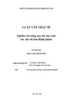 Nghiên cứu nâng quy mô sản xuất vắc xin sởi bán thành phẩm