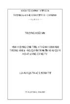 Ảnh hưởng của tỷ lệ thành viên nữ trong hội đồng quản trị đến hiệu quả hoạt động công ty