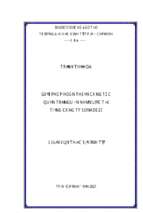 Giải pháp hoàn thiện công tác quản trị nguồn nhân lực tại tổng công ty sonadezi  trịnh thị hoa; người hướng dẫn đặng ngọc đại