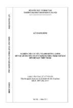 Nghiên cứu các yếu tố ảnh hưởng chính đến hệ số truyền nitơ từ môi trường thấm thể khí đến bề mặt thép thấm