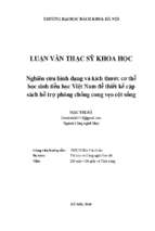 Nghiên cứu hình dạng và kích thước cơ thể học sinh tiểu học việt nam để thiết kế cặp sách hỗ trợ phòng chống cong vẹo cột sống