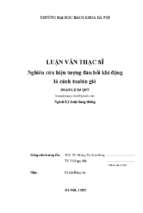 Nghiên cứu hiện tượng đàn hồi khí động lá cánh tuabin gió