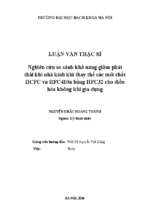 Nghiên cứu so sánh khả năng giảm phát thải khí nhà kính khi thay thế các môi chất hcfc và hfc410a bằng hfc32 cho điều hòa không khí gia dụng