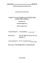 Nghiên cứu hoàn thiện que thử phát hiện nhanh virut rubella