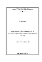Hoàn thiện hệ thống kiếm soát nội bộ tại công ty tnhh uniform management services việt nam