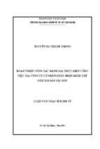 Hoàn thiện công tác đánh giá thực hiện công việc tại công ty cổ phần xuất nhập khẩu thế giới hải sản sài gòn
