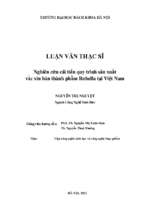 Nghiên cứu cải tiến quy trình sản xuất vắc xin sởi bán thành phẩm rubella tại việt nam