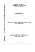 Nghiên cứu công nghệ sản xuất thép chế tạo nòng súng 12,7mm