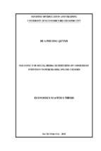The effect of social media advertising on consumers’ intention to purchasing online courses