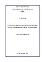 Giải pháp hoàn thiện hoạt động kiểm toán ngân sách địa phương tại kiểm toán nhà nước khu vực đông nam bộ