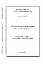 Nghiên cứu mimo ofdm băng thông siêu rộng ứng dụng truyền thông tốc độ siêu cao 273693