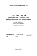 Nghiên cứu thiết kế hệ bánh răng không tròn hỗn hợp biên dạng thân khai