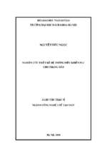 Nghiên cứu thiết kế hệ thống điều khiển plc cho thang máy 253519