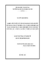 Nghiên cứu và đề xuất một số giải pháp nhằm chuyển đổi thành công từ mô hình công ty phân phối điện phụ thuộc thành công ty phân phối điện có tư cách pháp nhân độc lập áp dụng tại công ty điện lực hoàn kiếm