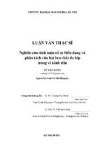 Nghiên cứu tính toán số sự biến dạng và phân tách của hạt lưu chất đa lớp trong vi kênh dẫn