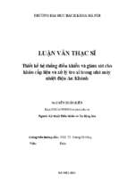 Thiết kế hệ thống điều khiển và giám sát cho khâu cấp liệu và xử lý tro xỉ trong nhà máy nhiệt điện an khánh
