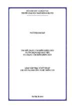 Tìm hiểu mạng cảm biến không dây và ứng dụng bắt mục tiêu của mạng cảm biến không dây