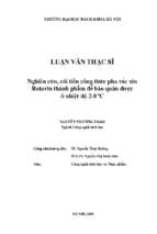 Nghiên cứu, cải tiến công thức pha vắc xin rotavin thành phẩm để bảo quản được ở nhiệt độ 2 8 độ c