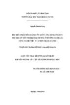 Tìm hiểu phần mềm mã nguồn mở và ứng dụng tổ chức thi học kỳ môn tin học đại cương ở trường cao đẳng công nghiệp dệt may thời trang hà nội