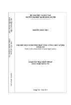 Tìm hiểu một số phương pháp tăng cường chất lượng tiếng nói