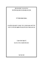 Ô nhiễm nấm mốc và độc tố vi nấm trong ngũ cốc. nguy cơ về sức khỏe của người dân tỉnh lào cai 253826