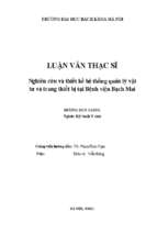 Nghiên cứu và thiết kế hệ thống quản lý vật tư và trang thiết bị tại bệnh viện bạch mai
