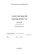 Nhận dạng chỗ đỗ xe ô tô 319929