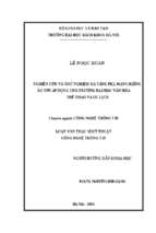 Nghiên cứu và thử nghiệm hạ tầng pki, mạng riêng ảo vpn áp dụng cho trường đại học văn hóa thể thao và du lịch