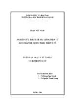 Nghiên cứu, thiết kế bài giảng điện tử học phần hệ thống treo trên ô tô 273350