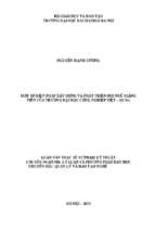 Những biện pháp xây dựng và phát triển đội ngũ giảng viên trường đại học công nghiệp việt   hung 273003