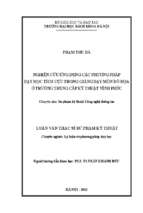 Nghiên cứu ứng dụng các phương pháp dạy học tích cực trong giảng dạy môn đồ họa ở trường trung cấp kỹ thuật vĩnh phúc 271352