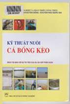 Kỹ thuật nuôi cá bống kèo