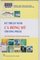 Kỹ thuật nuôi cá hông mỹ thương phẩm