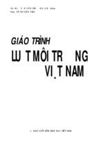 Giáo trình luật môi trường