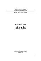 Giáo trình cây sắn