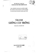 Giáo trình giống cây trồng.