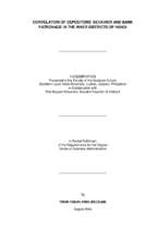 Correlation of depositors' behavior and bank patronage in the inner districts of ha noi